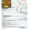 editable template, Kuwait hotel booking confirmation Word and PDF template, 2 pages