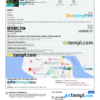 editable template, Liberia hotel booking confirmation Word and PDF template, 2 pages