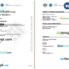 editable template, Australian Securities and Investments Commission's (ASIC) Record of Business Registration Word and PDF template, 3 pages