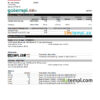 editable template, Australia BECU bank statement easy to fill template in Excel and PDF format, 2 pages