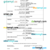 editable template, Holy See vital record death certificate Word and PDF template