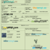 editable template, Malaysia birth certificate Word and PDF template, completely editable