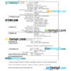 editable template, Micronesia vital record death certificate Word and PDF template