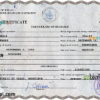 editable template, Palau death certificate PSD template, completely editable