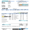 editable template, Saudi Quatro United Energy Co. utility bill, Word and PDF template