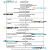 editable template, Sweden vital record death certificate Word and PDF template