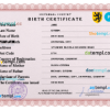 editable template, # inspire birth universal certificate PSD template, completely editable