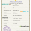editable template, # trust vital record death certificate universal PSD template