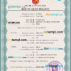 editable template, Finland vital record birth certificate PSD template