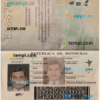 editable template, HONDURAS passport PSD template, completely editable