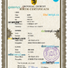 editable template, # allied universal birth certificate PSD template, fully editable
