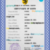 editable template, # certificatetastic universal birth certificate PSD template, fully editable
