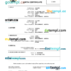 editable template, Australia vital record birth certificate Word and PDF template, completely editable