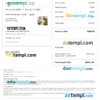 editable template, Sudan Airbnb booking confirmation Word and PDF template
