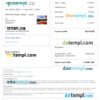 editable template, Switzerland Airbnb booking confirmation Word and PDF template