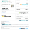 editable template, Syria Airbnb booking confirmation Word and PDF template