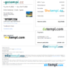 editable template, Tanzania Airbnb booking confirmation Word and PDF template