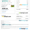 editable template, Burundi Airbnb booking confirmation Word and PDF template