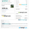 editable template, Turkmenistan Airbnb booking confirmation Word and PDF template