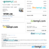editable template, Vanuatu Airbnb booking confirmation Word and PDF template