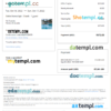 editable template, Venezuela Airbnb booking confirmation Word and PDF template