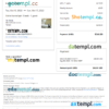 editable template, Yemen Airbnb booking confirmation Word and PDF template