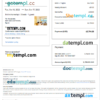 editable template, Egypt Airbnb booking confirmation Word and PDF template