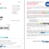 editable template, USA Bank of America bank statement Word and PDF template (10 pages), version 5