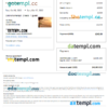 editable template, Equatorial Guinea booking Airbnb confirmation Word and PDF template