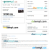 editable template, Eritrea Airbnb booking confirmation Word and PDF template