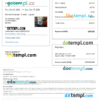 editable template, Eswatini (Swaziland) Airbnb reservation confirmation Word and PDF template