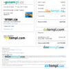 editable template, Fiji Airbnb booking confirmation Word and PDF template