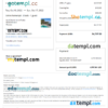 editable template, Monaco Airbnb booking confirmation Word and PDF template