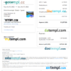 editable template, Montenegro Airbnb booking confirmation Word and PDF template