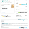 editable template, Nepal Airbnb booking confirmation Word and PDF template
