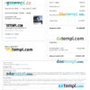 editable template, New Zealand Airbnb booking confirmation Word and PDF template
