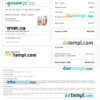 editable template, Nicaragua Airbnb booking confirmation Word and PDF template