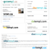 editable template, North Korea Airbnb booking confirmation Word and PDF template