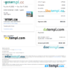 editable template, Nigeria Airbnb booking confirmation Word and PDF template