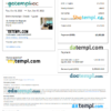 editable template, Brunei Airbnb booking confirmation Word and PDF template