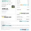 editable template, Pakistan Airbnb booking confirmation Word and PDF template