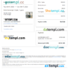 editable template, Senegal Airbnb booking confirmation Word and PDF template