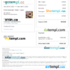 editable template, Sierra Leone Airbnb booking confirmation Word and PDF template