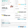 editable template, Slovenia Airbnb booking confirmation Word and PDF template