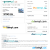 editable template, Somalia Airbnb booking confirmation Word and PDF template