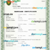 editable template, # amore universal marriage certificate Word and PDF template, fully editable