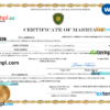 editable template, # shadow universal marriage certificate Word and PDF template, fully editable