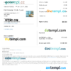 editable template, Albania Airbnb booking confirmation Word and PDF template