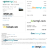 editable template, Algeria Airbnb booking confirmation Word and PDF template