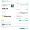 editable template, Andorra Airbnb booking confirmation Word and PDF template